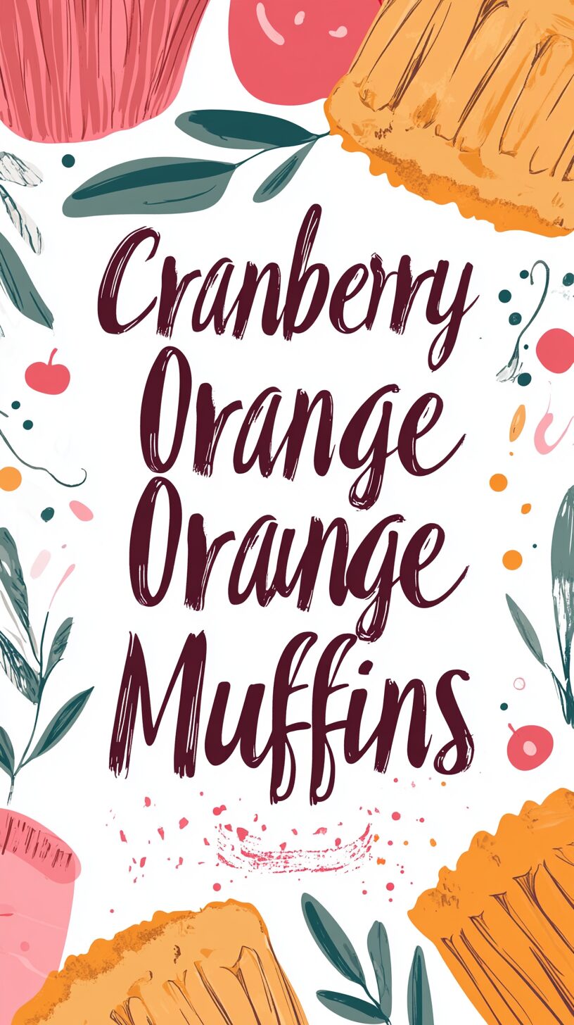 Cranberry Orange Muffins