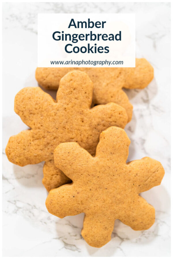 How to Make Amber Gingerbread Cookies Without Molasses (Maple-Sweet and Spiced)