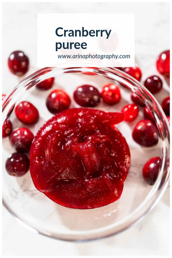 Cranberry Puree – A Tart and Vibrant Holiday Essential