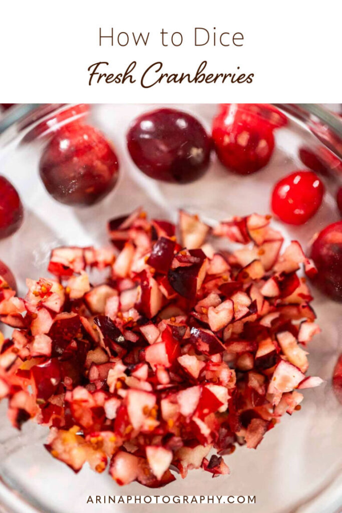 If you’ve ever tried dicing fresh cranberries, you know how tricky they can be—they roll, stick, and resist the knife! I’m sharing my favorite method to chop them quickly and evenly without making a mess. It’s a total game-changer for holiday baking and recipes that call for finely diced berries. #cranberrytips #kitchenhacks #holidaybakingtips #dicedcranberries #cranberrycookies