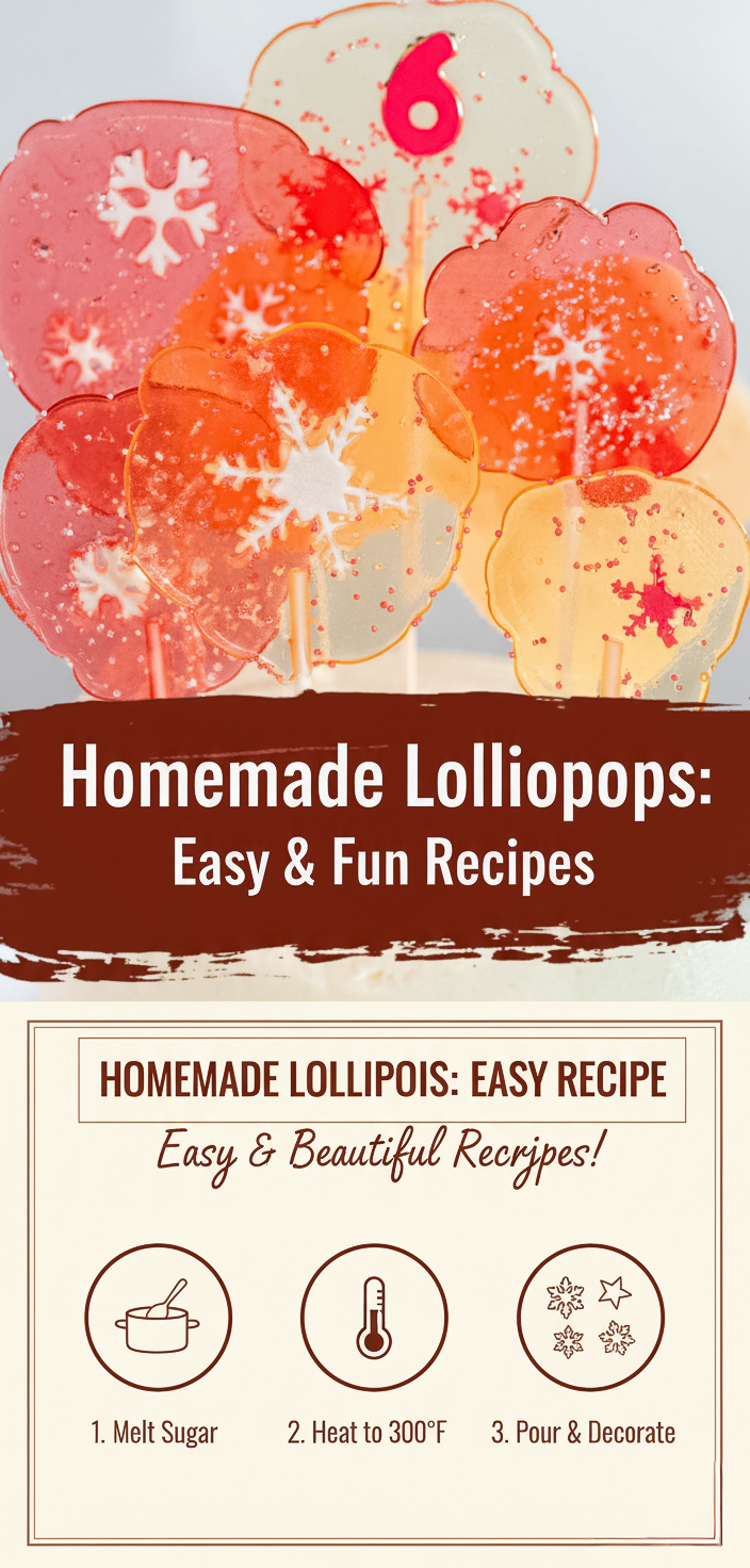 How to Make Clear Sugar Lollipops at Home