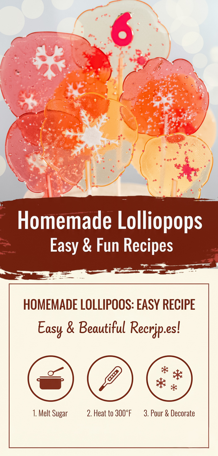How to Make Clear Sugar Lollipops at Home