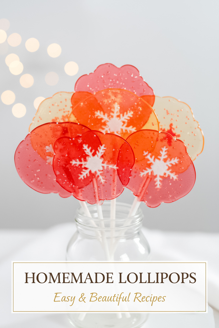 How to Make Clear Sugar Lollipops at Home