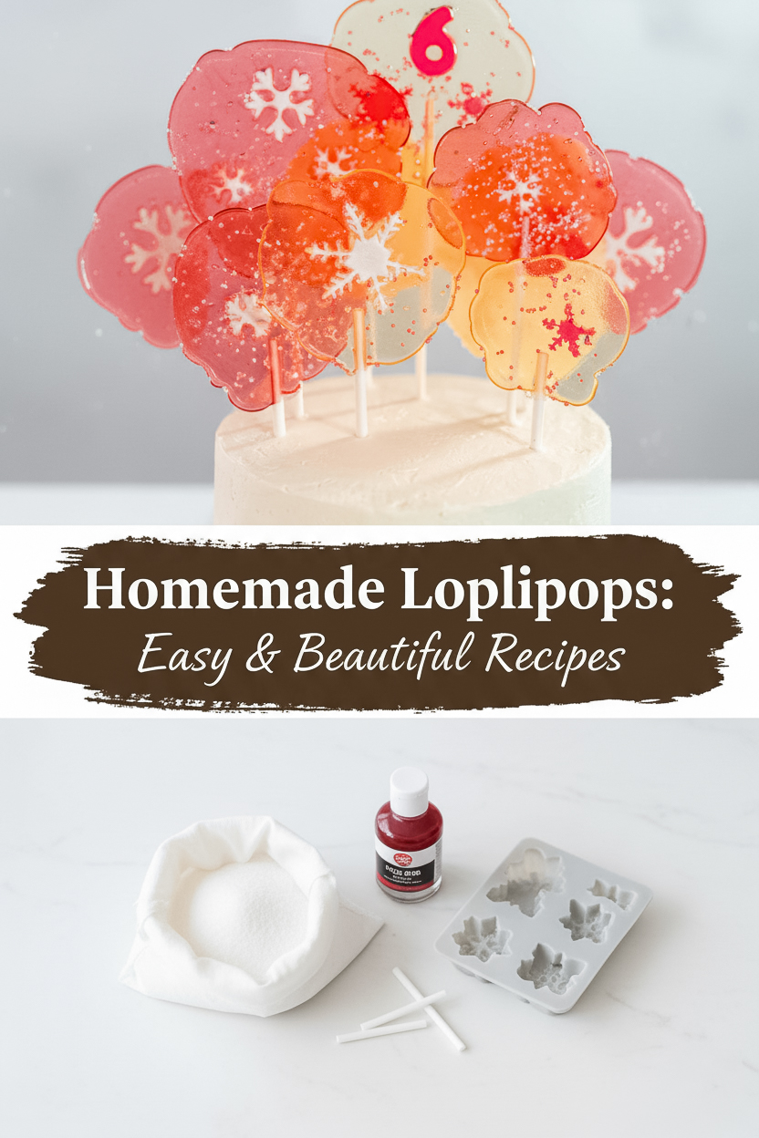 How to Make Clear Sugar Lollipops at Home