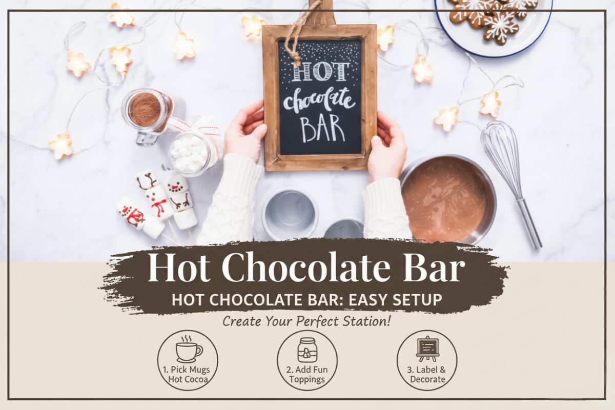 How to Set Up a Cozy Hot Chocolate Bar for the Holidays