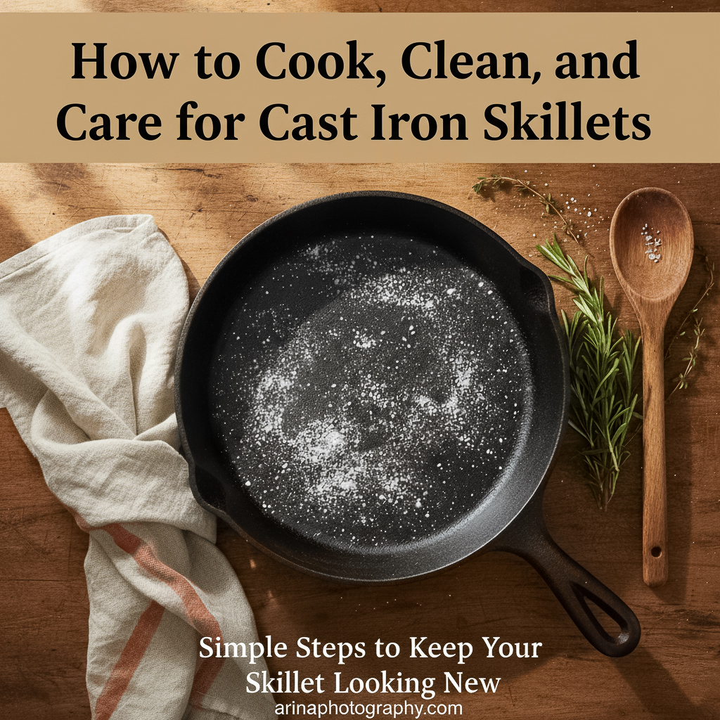 How to Cook, Clean, and Care for Cast Iron Skillets