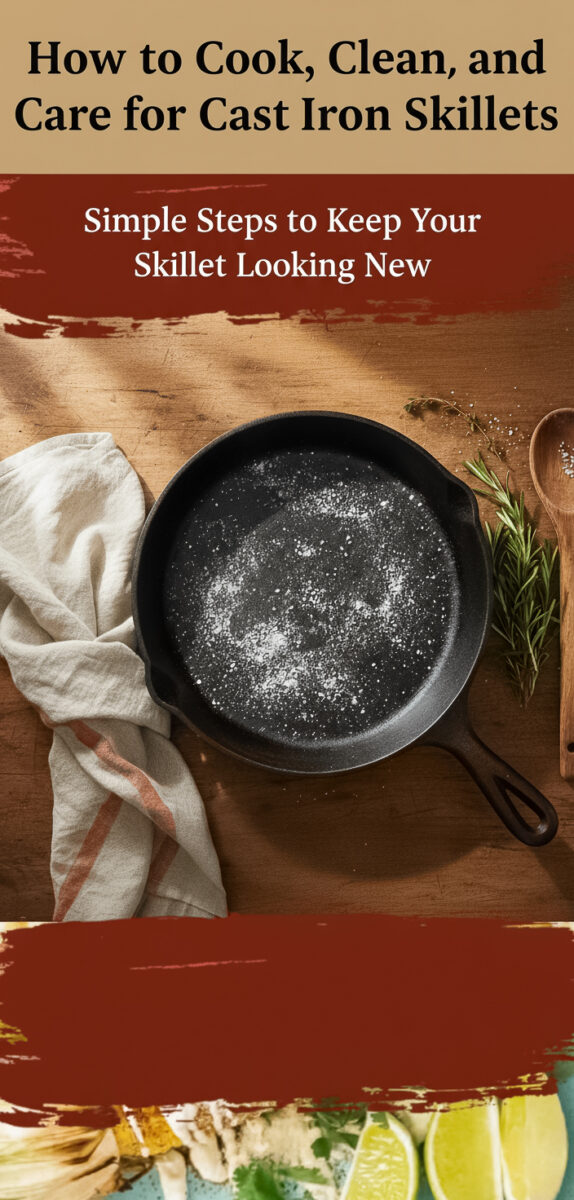 How to Cook, Clean, and Care for Cast Iron Skillets
