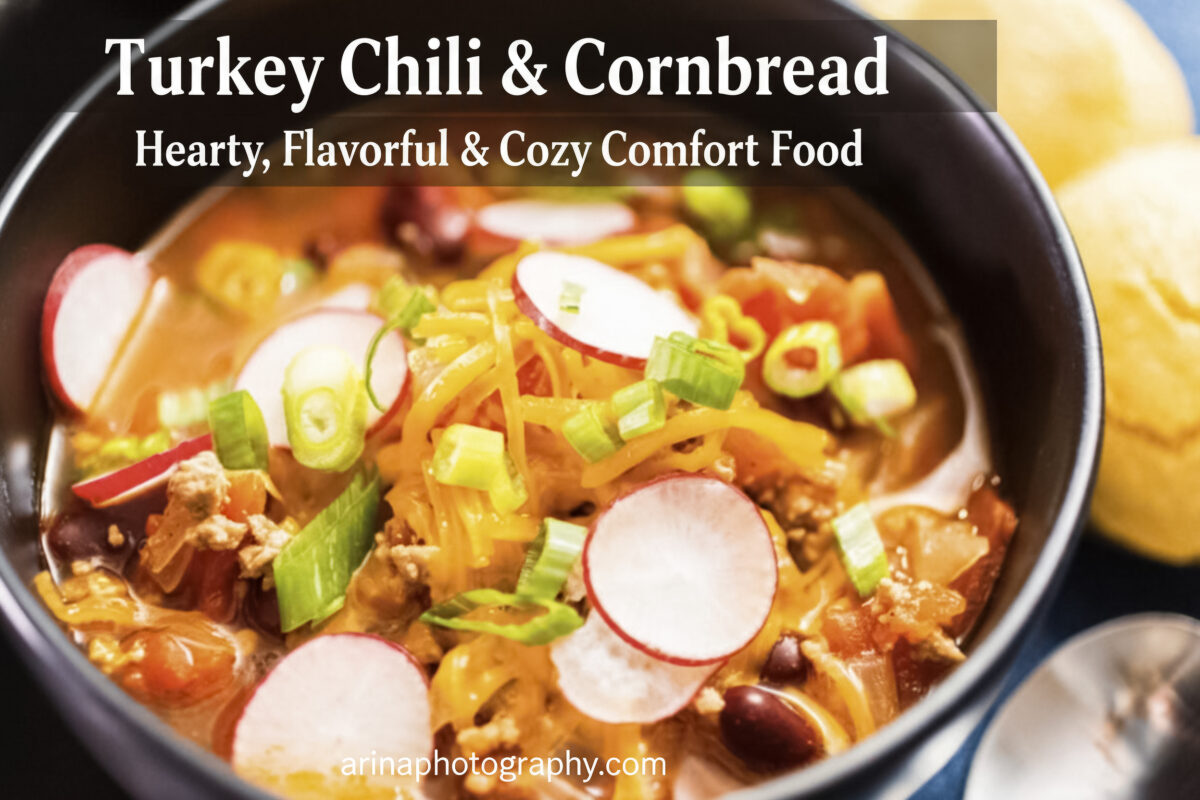 How to Make Turkey Chili and Cornbread Muffins for a Cozy Meal