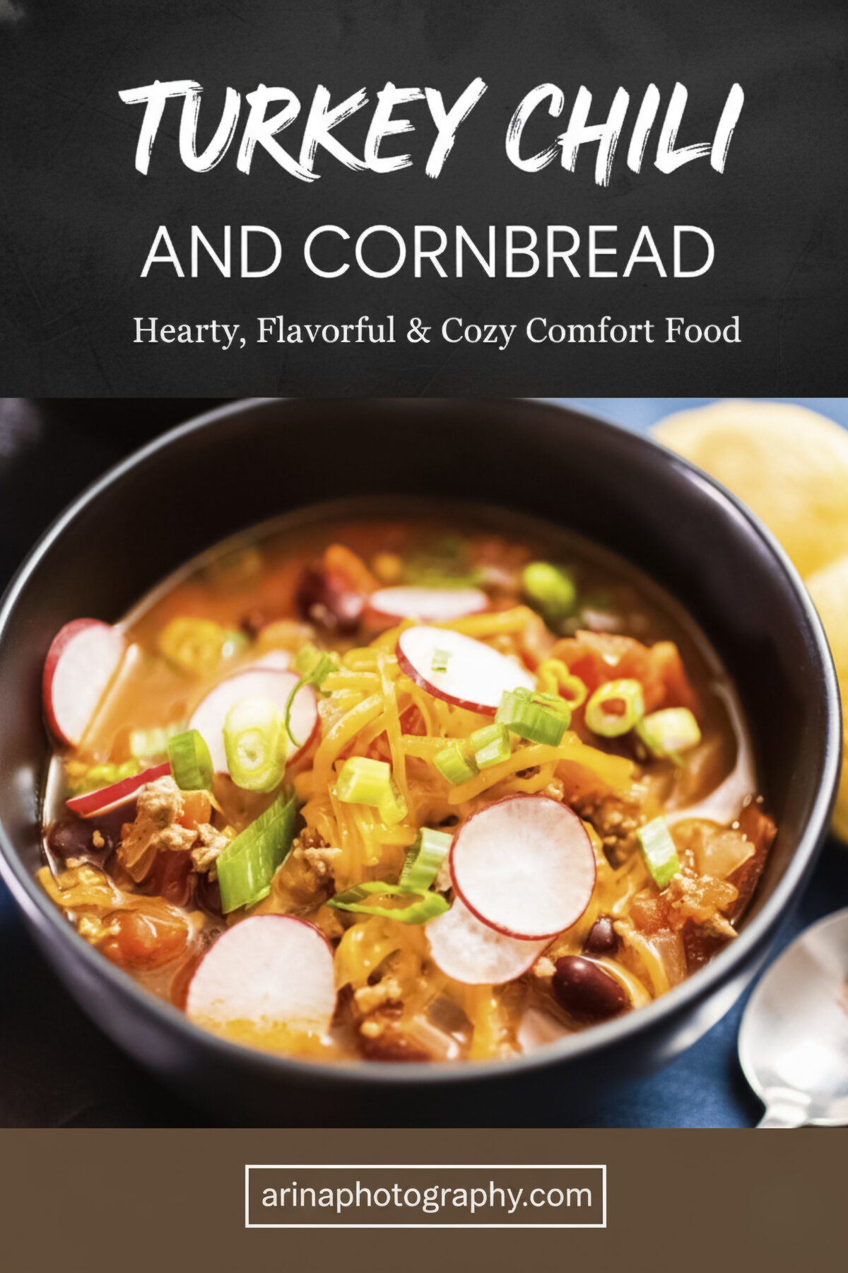 How to Make Turkey Chili and Cornbread Muffins for a Cozy Meal