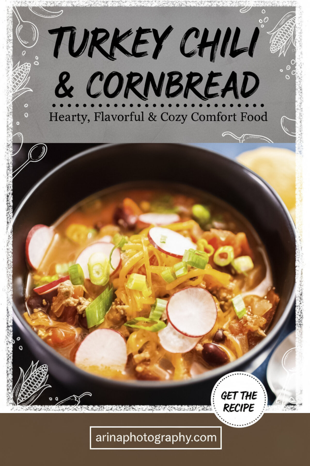 How to Make Turkey Chili and Cornbread Muffins for a Cozy Meal